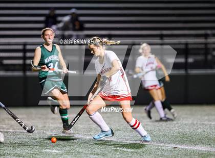 Thumbnail 1 in Mansfield @ Hingham (MIAA Division 2 Round of 32) photogallery.