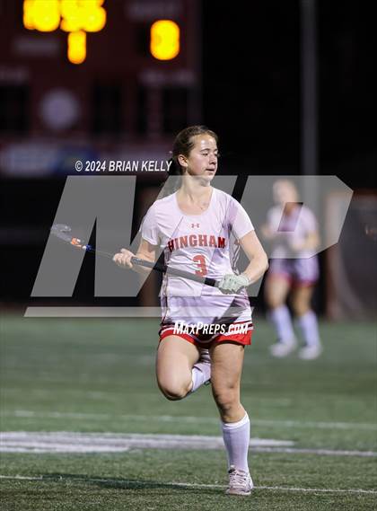 Thumbnail 1 in Mansfield @ Hingham (MIAA Division 2 Round of 32) photogallery.