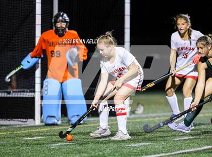 Thumbnail 1 in Mansfield @ Hingham (MIAA Division 2 Round of 32) photogallery.