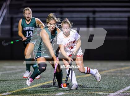 Thumbnail 1 in Mansfield @ Hingham (MIAA Division 2 Round of 32) photogallery.