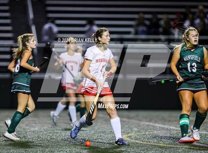 Thumbnail 2 in Mansfield @ Hingham (MIAA Division 2 Round of 32) photogallery.