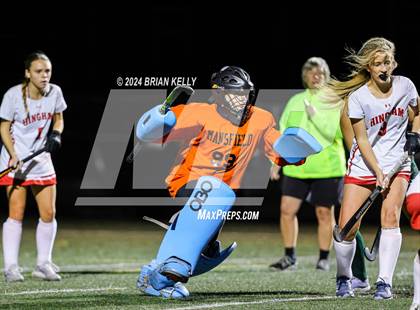 Thumbnail 3 in Mansfield @ Hingham (MIAA Division 2 Round of 32) photogallery.