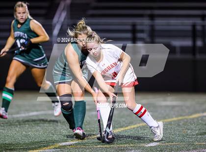 Thumbnail 3 in Mansfield @ Hingham (MIAA Division 2 Round of 32) photogallery.