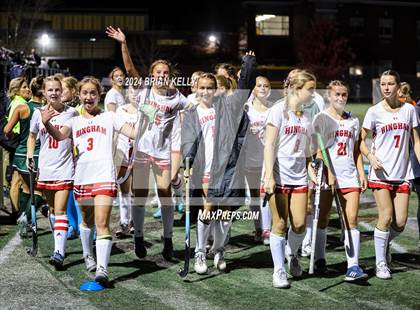 Thumbnail 2 in Mansfield @ Hingham (MIAA Division 2 Round of 32) photogallery.