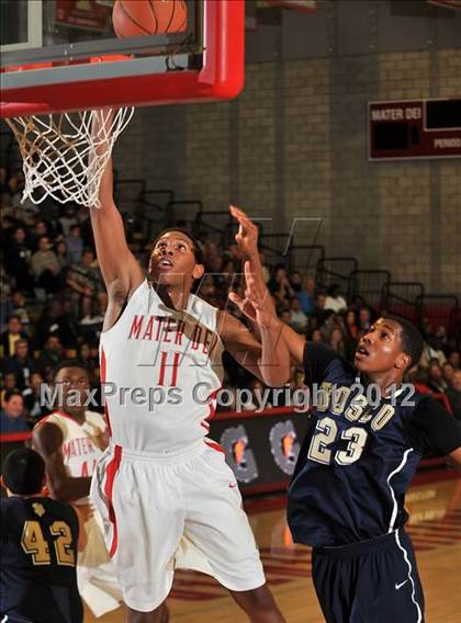 Thumbnail 1 in St. John Bosco @ Mater Dei (Nike Extravaganza) photogallery.