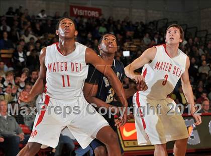 Thumbnail 2 in St. John Bosco @ Mater Dei (Nike Extravaganza) photogallery.