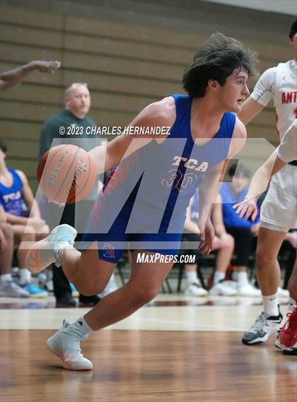 Thumbnail 2 in Trinity Christian vs. Antonian Prep (TAPPS 6A Regional Final) photogallery.