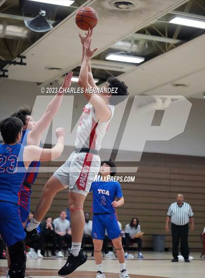 Thumbnail 2 in Trinity Christian vs. Antonian Prep (TAPPS 6A Regional Final) photogallery.