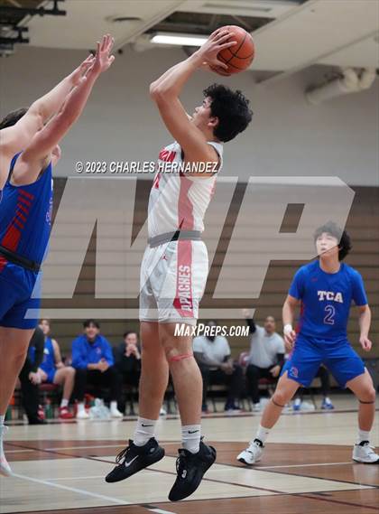 Thumbnail 3 in Trinity Christian vs. Antonian Prep (TAPPS 6A Regional Final) photogallery.