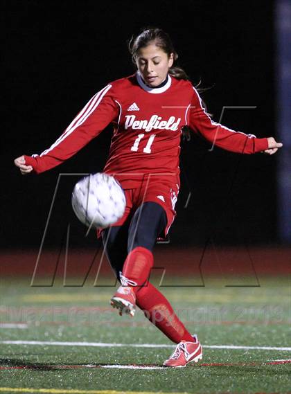 Thumbnail 3 in Penfield vs. Webster Thomas (Section 5 Class AA Semifinal) photogallery.
