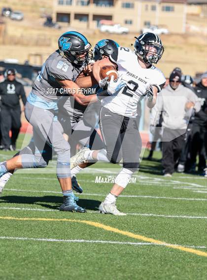 Thumbnail 2 in Pueblo South vs. Vista Ridge (CHSAA 4A Quarterfinal) photogallery.