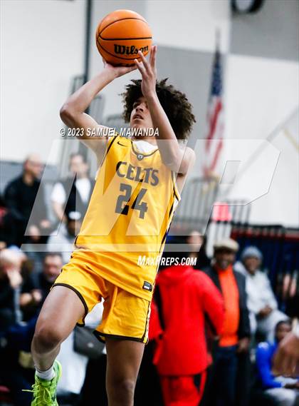 Thumbnail 3 in Crespi @ Maranatha (21st Annual Rose City Roundball Classic. Semi Final) photogallery.