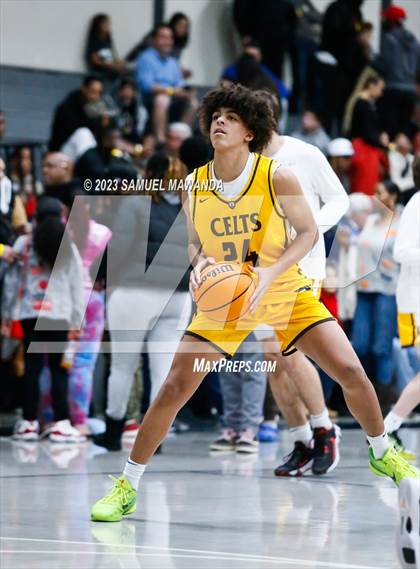 Thumbnail 2 in Crespi @ Maranatha (21st Annual Rose City Roundball Classic. Semi Final) photogallery.