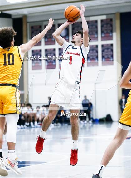 Thumbnail 2 in Crespi @ Maranatha (21st Annual Rose City Roundball Classic. Semi Final) photogallery.