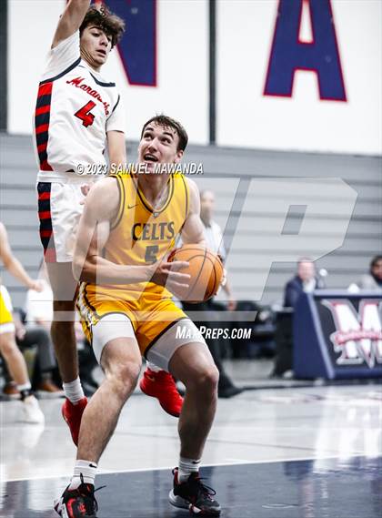 Thumbnail 3 in Crespi @ Maranatha (21st Annual Rose City Roundball Classic. Semi Final) photogallery.