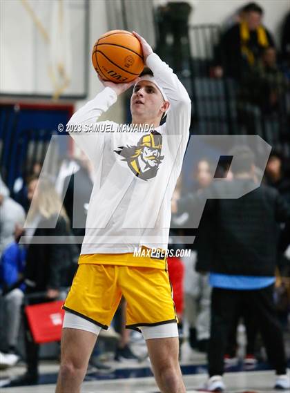 Thumbnail 1 in Crespi @ Maranatha (21st Annual Rose City Roundball Classic. Semi Final) photogallery.