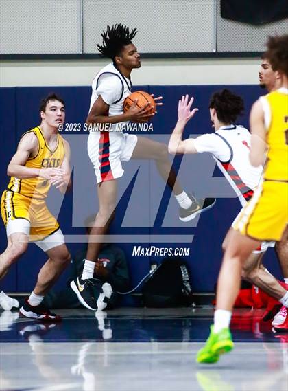 Thumbnail 3 in Crespi @ Maranatha (21st Annual Rose City Roundball Classic. Semi Final) photogallery.