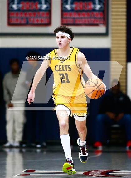 Thumbnail 1 in Crespi @ Maranatha (21st Annual Rose City Roundball Classic. Semi Final) photogallery.
