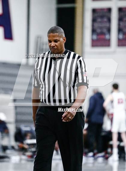 Thumbnail 1 in Crespi @ Maranatha (21st Annual Rose City Roundball Classic. Semi Final) photogallery.