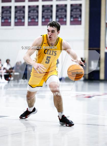Thumbnail 3 in Crespi @ Maranatha (21st Annual Rose City Roundball Classic. Semi Final) photogallery.