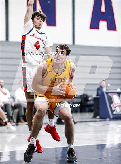 Thumbnail 2 in Crespi @ Maranatha (21st Annual Rose City Roundball Classic. Semi Final) photogallery.