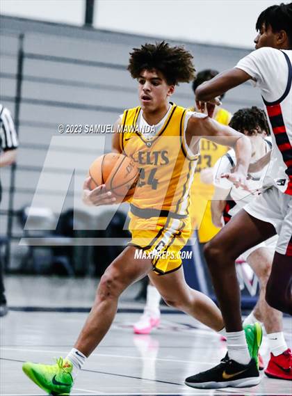 Thumbnail 1 in Crespi @ Maranatha (21st Annual Rose City Roundball Classic. Semi Final) photogallery.