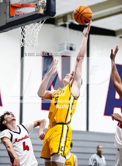 Thumbnail 3 in Crespi @ Maranatha (21st Annual Rose City Roundball Classic. Semi Final) photogallery.