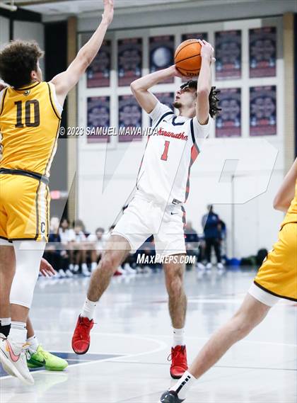 Thumbnail 1 in Crespi @ Maranatha (21st Annual Rose City Roundball Classic. Semi Final) photogallery.
