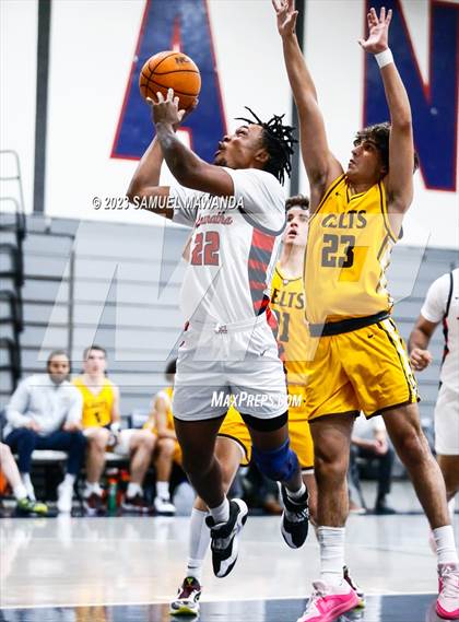 Thumbnail 3 in Crespi @ Maranatha (21st Annual Rose City Roundball Classic. Semi Final) photogallery.