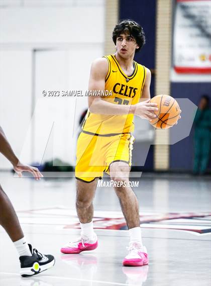 Thumbnail 3 in Crespi @ Maranatha (21st Annual Rose City Roundball Classic. Semi Final) photogallery.