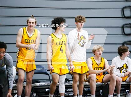 Thumbnail 2 in Crespi @ Maranatha (21st Annual Rose City Roundball Classic. Semi Final) photogallery.