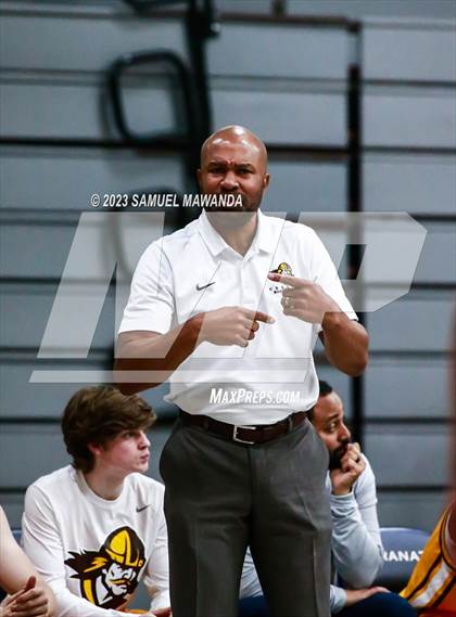 Thumbnail 1 in Crespi @ Maranatha (21st Annual Rose City Roundball Classic. Semi Final) photogallery.