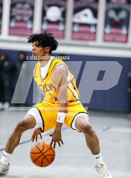 Thumbnail 2 in Crespi @ Maranatha (21st Annual Rose City Roundball Classic. Semi Final) photogallery.