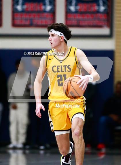 Thumbnail 2 in Crespi @ Maranatha (21st Annual Rose City Roundball Classic. Semi Final) photogallery.