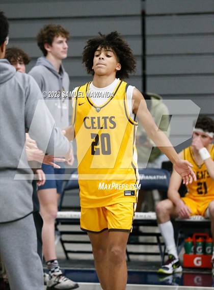 Thumbnail 3 in Crespi @ Maranatha (21st Annual Rose City Roundball Classic. Semi Final) photogallery.