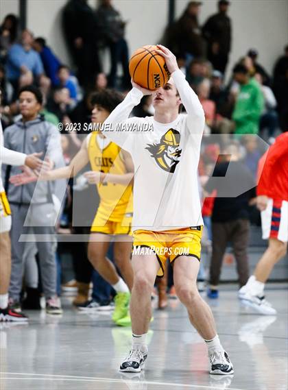 Thumbnail 3 in Crespi @ Maranatha (21st Annual Rose City Roundball Classic. Semi Final) photogallery.