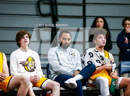 Thumbnail 2 in Crespi @ Maranatha (21st Annual Rose City Roundball Classic. Semi Final) photogallery.