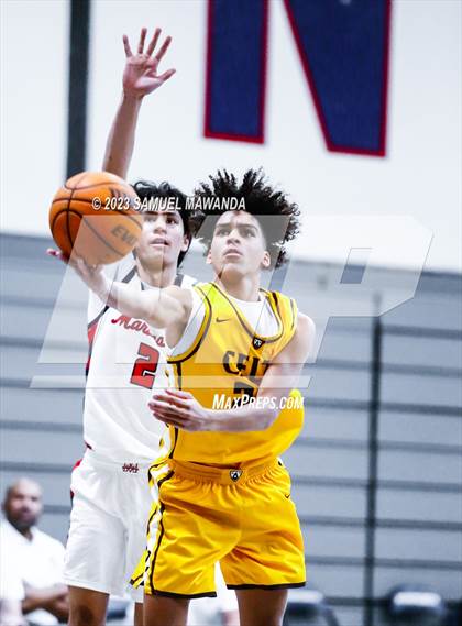 Thumbnail 1 in Crespi @ Maranatha (21st Annual Rose City Roundball Classic. Semi Final) photogallery.