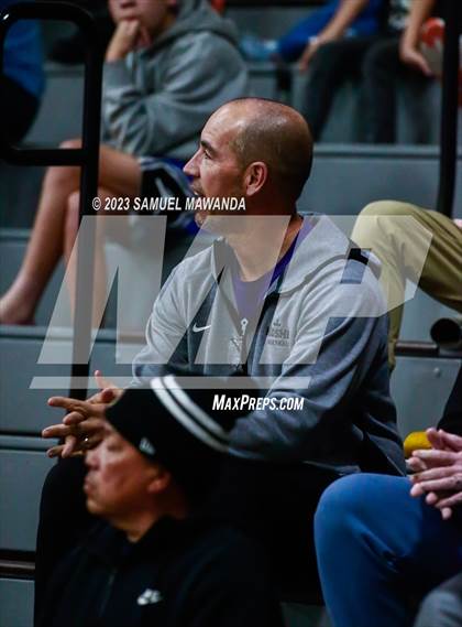 Thumbnail 3 in Crespi @ Maranatha (21st Annual Rose City Roundball Classic. Semi Final) photogallery.
