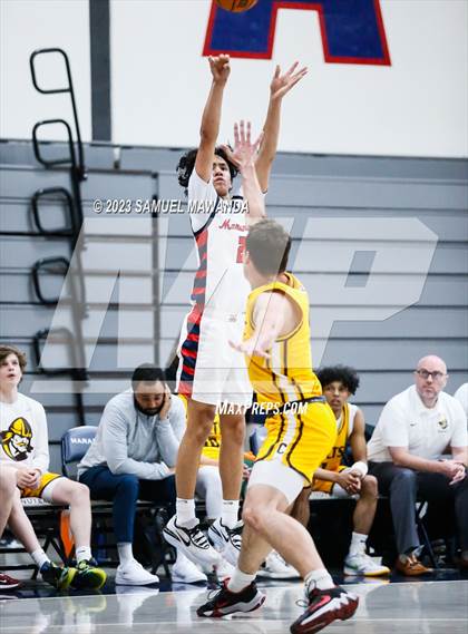 Thumbnail 3 in Crespi @ Maranatha (21st Annual Rose City Roundball Classic. Semi Final) photogallery.