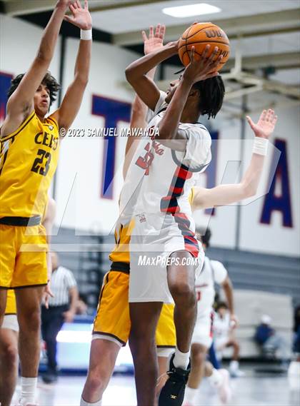 Thumbnail 3 in Crespi @ Maranatha (21st Annual Rose City Roundball Classic. Semi Final) photogallery.