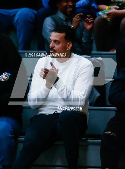 Thumbnail 1 in Crespi @ Maranatha (21st Annual Rose City Roundball Classic. Semi Final) photogallery.