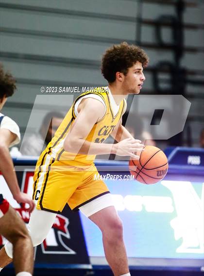 Thumbnail 2 in Crespi @ Maranatha (21st Annual Rose City Roundball Classic. Semi Final) photogallery.