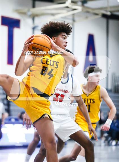 Thumbnail 2 in Crespi @ Maranatha (21st Annual Rose City Roundball Classic. Semi Final) photogallery.