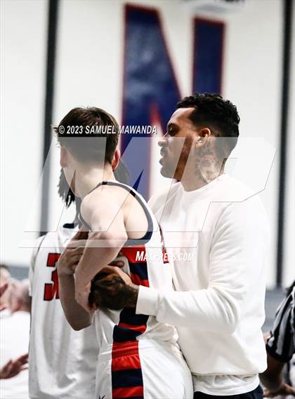 Thumbnail 3 in Crespi @ Maranatha (21st Annual Rose City Roundball Classic. Semi Final) photogallery.
