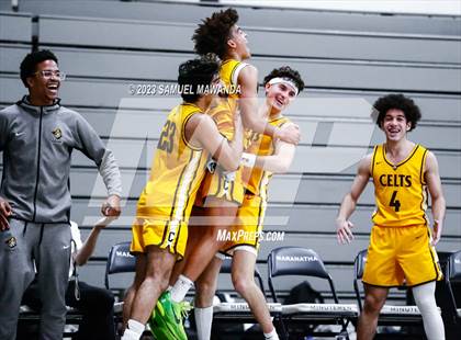Thumbnail 3 in Crespi @ Maranatha (21st Annual Rose City Roundball Classic. Semi Final) photogallery.