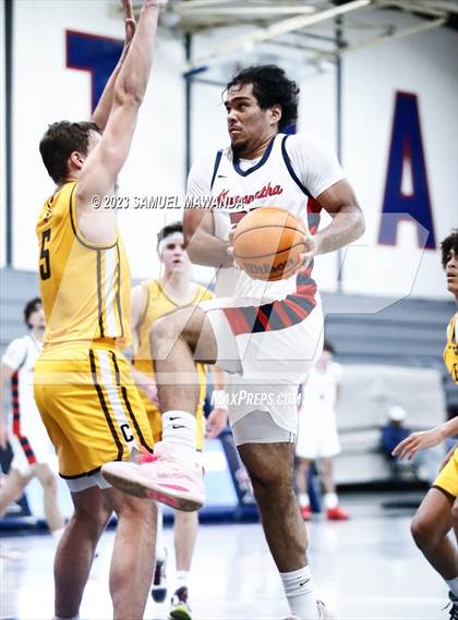 Thumbnail 3 in Crespi @ Maranatha (21st Annual Rose City Roundball Classic. Semi Final) photogallery.