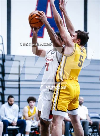 Thumbnail 2 in Crespi @ Maranatha (21st Annual Rose City Roundball Classic. Semi Final) photogallery.