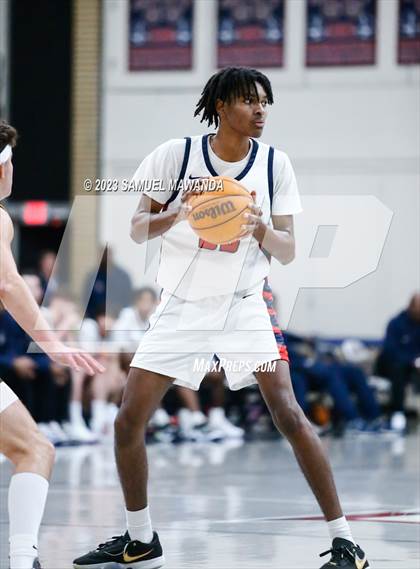 Thumbnail 3 in Crespi @ Maranatha (21st Annual Rose City Roundball Classic. Semi Final) photogallery.