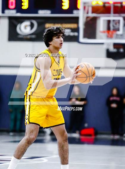 Thumbnail 2 in Crespi @ Maranatha (21st Annual Rose City Roundball Classic. Semi Final) photogallery.